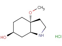 rel-(3aR,6S,7aS)-3a-methoxyoctahydro-1H-indol-6-ol hydrochloride rel-(3aR,6S,7aS)-3a-methoxyoctahydro-1H-indol-6-ol hydrochloride