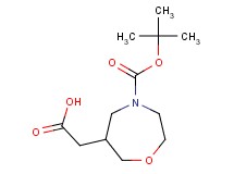 [4-(tert-butoxycarbonyl)-1,4-oxazepan-6-yl]acetic acid