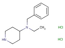 N-benzyl-N-ethyl-4-piperidinamine dihydrochloride N-benzyl-N-ethyl-4-piperidinamine dihydrochloride