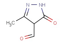 3-methyl-5-oxo-4,5-dihydro-1H-pyrazole-4-carbaldehyde 3-methyl-5-oxo-4,5-dihydro-1H-pyrazole-4-carbaldehyde