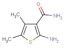 2-amino-4,5-dimethylthiophene-3-carboxamide 2-amino-4,5-dimethylthiophene-3-carboxamide