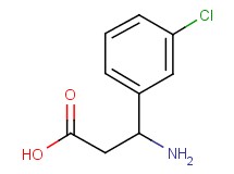 3-amino-3-(3-chlorophenyl)propanoic acid 3-amino-3-(3-chlorophenyl)propanoic acid
