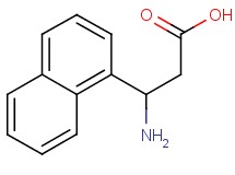 3-amino-3-(1-naphthyl)propanoic acid 3-amino-3-(1-naphthyl)propanoic acid