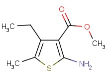 methyl 2-amino-4-ethyl-5-methylthiophene-3-carboxylate methyl 2-amino-4-ethyl-5-methylthiophene-3-carboxylate