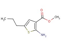 methyl 2-amino-5-propylthiophene-3-carboxylate methyl 2-amino-5-propylthiophene-3-carboxylate