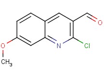 2-chloro-7-methoxy-3-quinolinecarbaldehyde