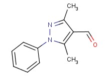 3,5-dimethyl-1-phenyl-1H-pyrazole-4-carbaldehyde 3,5-dimethyl-1-phenyl-1H-pyrazole-4-carbaldehyde