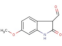 6-methoxy-2-oxoindoline-3-carbaldehyde 6-methoxy-2-oxoindoline-3-carbaldehyde