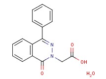 (1-oxo-4-phenyl-2(1H)-phthalazinyl)acetic acid hydrate (1-oxo-4-phenyl-2(1H)-phthalazinyl)acetic acid hydrate
