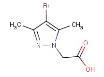(4-bromo-3,5-dimethyl-1H-pyrazol-1-yl)acetic acid (4-bromo-3,5-dimethyl-1H-pyrazol-1-yl)acetic acid