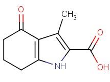 3-methyl-4-oxo-4,5,6,7-tetrahydro-1H-indole-2-carboxylic acid 3-methyl-4-oxo-4,5,6,7-tetrahydro-1H-indole-2-carboxylic acid