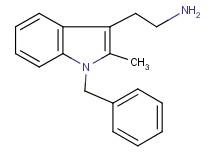 2-(1-benzyl-2-methyl-1H-indol-3-yl)ethanamine 2-(1-benzyl-2-methyl-1H-indol-3-yl)ethanamine
