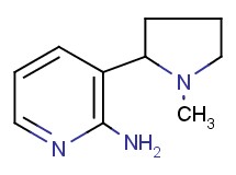 3-(1-methylpyrrolidin-2-yl)pyridin-2-amine 3-(1-methylpyrrolidin-2-yl)pyridin-2-amine