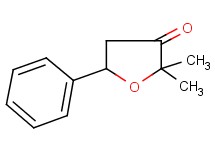 2,2-dimethyl-5-phenyldihydrofuran-3(2H)-one