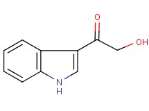 2-hydroxy-1-(1H-indol-3-yl)ethanone 2-hydroxy-1-(1H-indol-3-yl)ethanone