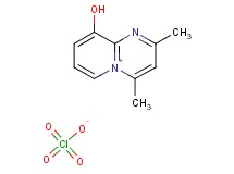9-hydroxy-2,4-dimethylpyrido[1,2-a]pyrimidin-5-ium perchlorate