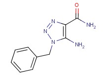 5-amino-1-benzyl-1H-1,2,3-triazole-4-carboxamide 5-amino-1-benzyl-1H-1,2,3-triazole-4-carboxamide