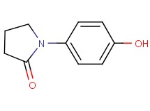 1-(4-hydroxyphenyl)-2-pyrrolidinone 1-(4-hydroxyphenyl)-2-pyrrolidinone