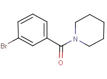 1-(3-bromobenzoyl)piperidine 1-(3-bromobenzoyl)piperidine