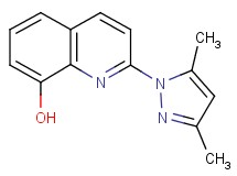 2-(3,5-dimethyl-1H-pyrazol-1-yl)-8-quinolinol 2-(3,5-dimethyl-1H-pyrazol-1-yl)-8-quinolinol