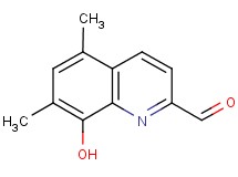 8-hydroxy-5,7-dimethylquinoline-2-carbaldehyde 8-hydroxy-5,7-dimethylquinoline-2-carbaldehyde