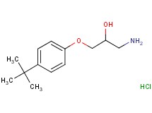 1-amino-3-(4-tert-butylphenoxy)-2-propanol hydrochloride