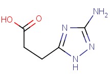 3-(3-amino-1H-1,2,4-triazol-5-yl)propanoic acid 3-(3-amino-1H-1,2,4-triazol-5-yl)propanoic acid