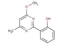 2-(4-methoxy-6-methyl-2-pyrimidinyl)phenol 2-(4-methoxy-6-methyl-2-pyrimidinyl)phenol