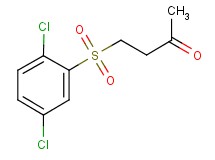 4-[(2,5-dichlorophenyl)sulfonyl]butan-2-one