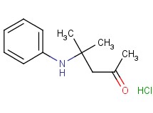 4-anilino-4-methyl-2-pentanone hydrochloride 4-anilino-4-methyl-2-pentanone hydrochloride