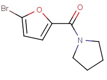1-(5-bromo-2-furoyl)pyrrolidine