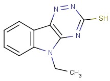 5-ethyl-5H-[1,2,4]triazino[5,6-b]indole-3-thiol