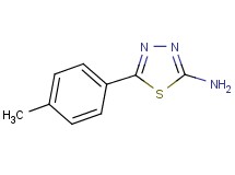 5-(4-methylphenyl)-1,3,4-thiadiazol-2-amine 5-(4-methylphenyl)-1,3,4-thiadiazol-2-amine