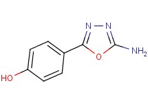 4-(5-amino-1,3,4-oxadiazol-2-yl)phenol 4-(5-amino-1,3,4-oxadiazol-2-yl)phenol