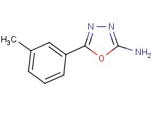5-(3-methylphenyl)-1,3,4-oxadiazol-2-amine 5-(3-methylphenyl)-1,3,4-oxadiazol-2-amine