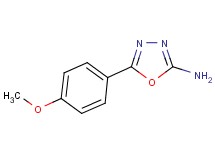 5-(4-methoxyphenyl)-1,3,4-oxadiazol-2-amine 5-(4-methoxyphenyl)-1,3,4-oxadiazol-2-amine