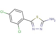 5-(2,4-dichlorophenyl)-1,3,4-thiadiazol-2-amine 5-(2,4-dichlorophenyl)-1,3,4-thiadiazol-2-amine