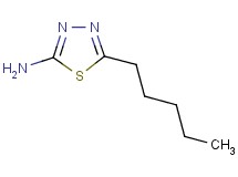 5-pentyl-1,3,4-thiadiazol-2-amine 5-pentyl-1,3,4-thiadiazol-2-amine