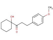 1-(1-hydroxycyclohexyl)-3-(4-methoxyphenyl)propan-1-one 1-(1-hydroxycyclohexyl)-3-(4-methoxyphenyl)propan-1-one