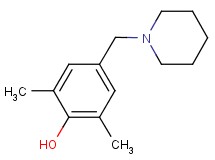 2,6-dimethyl-4-(1-piperidinylmethyl)phenol 2,6-dimethyl-4-(1-piperidinylmethyl)phenol