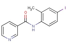 N-(4-iodo-2-methylphenyl)nicotinamide N-(4-iodo-2-methylphenyl)nicotinamide