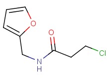 3-chloro-N-(2-furylmethyl)propanamide 3-chloro-N-(2-furylmethyl)propanamide