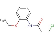 3-chloro-N-(2-ethoxyphenyl)propanamide 3-chloro-N-(2-ethoxyphenyl)propanamide