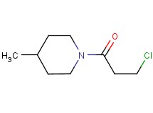 1-(3-chloropropanoyl)-4-methylpiperidine 1-(3-chloropropanoyl)-4-methylpiperidine