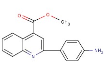 methyl 2-(4-aminophenyl)quinoline-4-carboxylate methyl 2-(4-aminophenyl)quinoline-4-carboxylate