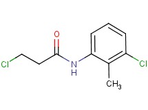 3-chloro-N-(3-chloro-2-methylphenyl)propanamide 3-chloro-N-(3-chloro-2-methylphenyl)propanamide