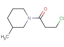 1-(3-chloropropanoyl)-3-methylpiperidine 1-(3-chloropropanoyl)-3-methylpiperidine