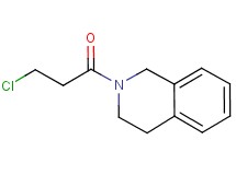 2-(3-chloropropanoyl)-1,2,3,4-tetrahydroisoquinoline 2-(3-chloropropanoyl)-1,2,3,4-tetrahydroisoquinoline