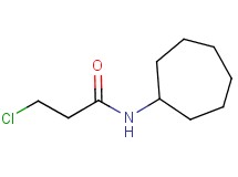 3-chloro-N-cycloheptylpropanamide 3-chloro-N-cycloheptylpropanamide