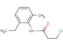 3-chloro-N-(2-ethyl-6-methylphenyl)propanamide 3-chloro-N-(2-ethyl-6-methylphenyl)propanamide